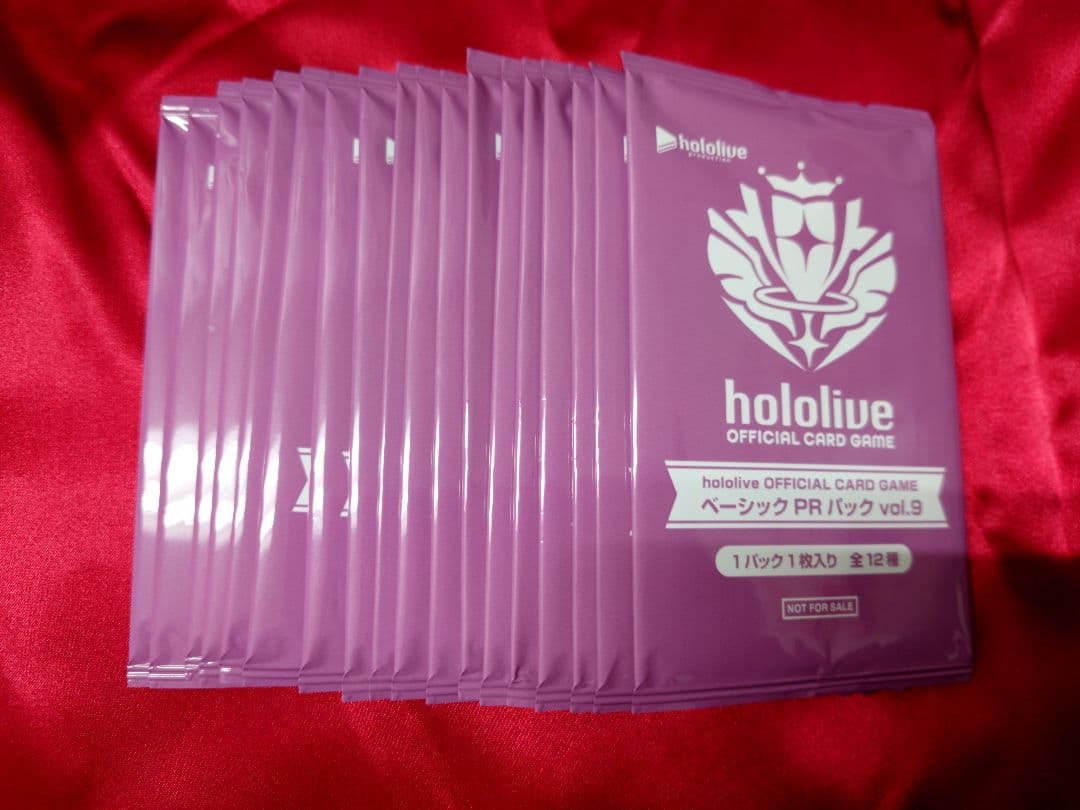 ホロライブカードゲーム ベーシックPRパックvol.9 18パックセット