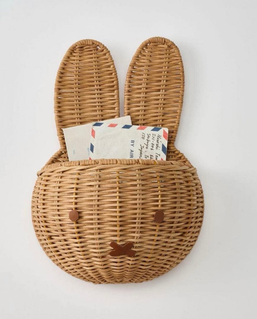 完売品studioCLIP DickBruna 壁掛けバスケット ☆ studio CLIP×Dick Bruna 壁掛けバスケットをここに掛けたくて購入