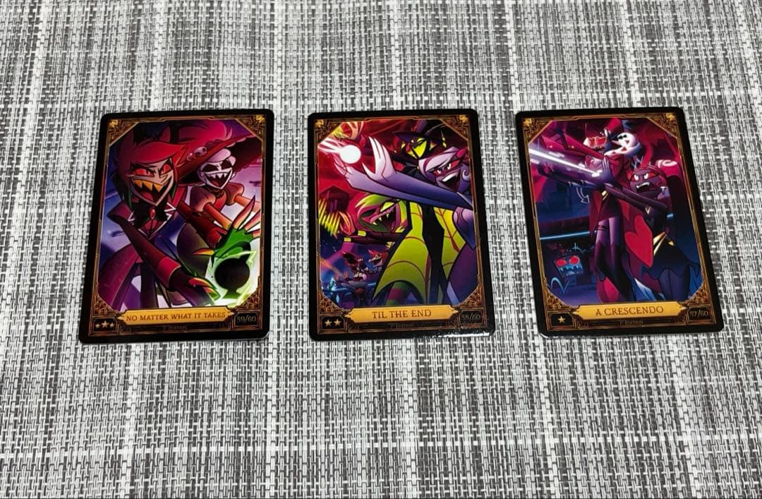 ハズビンホテル シーズン2 トレカ アラスター ロージー ノーマル 3点