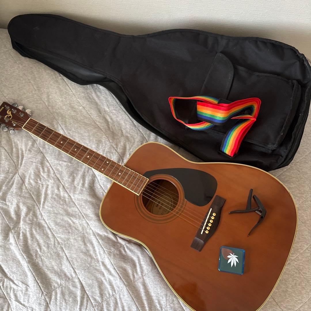 YAMAHA アコースティックギター FG-425Tブラウン ギターケース付き Yahoo!オークション -「yamaha fg-425」(アコースティックギター