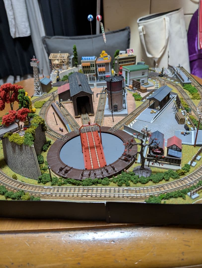 週刊SL鉄道模型 nゲージ ジオラマ 完成品 ジャンク - メルカリ