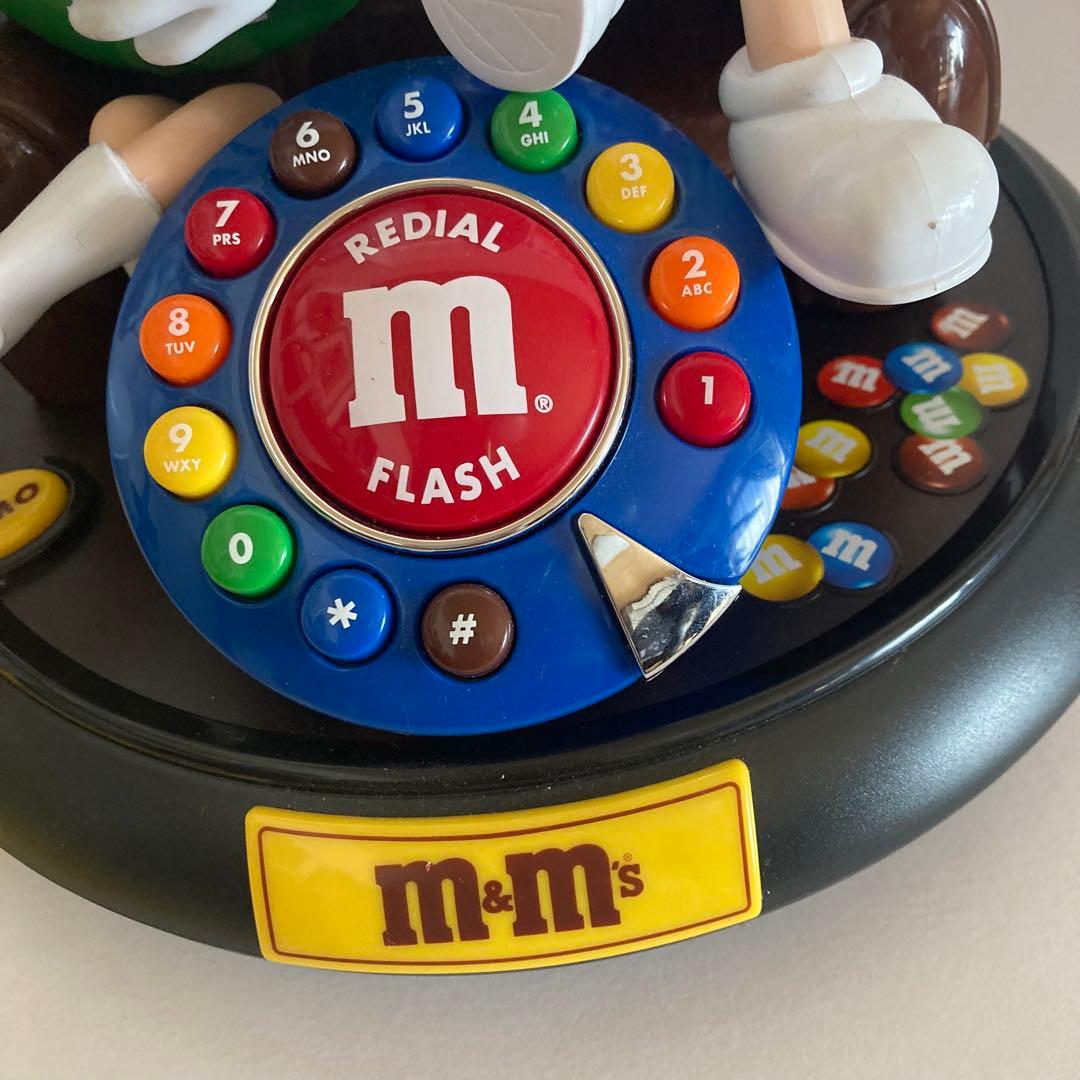 m&m´s エムアンドエムズ キャラクターのおしゃべりする電話機 実際に