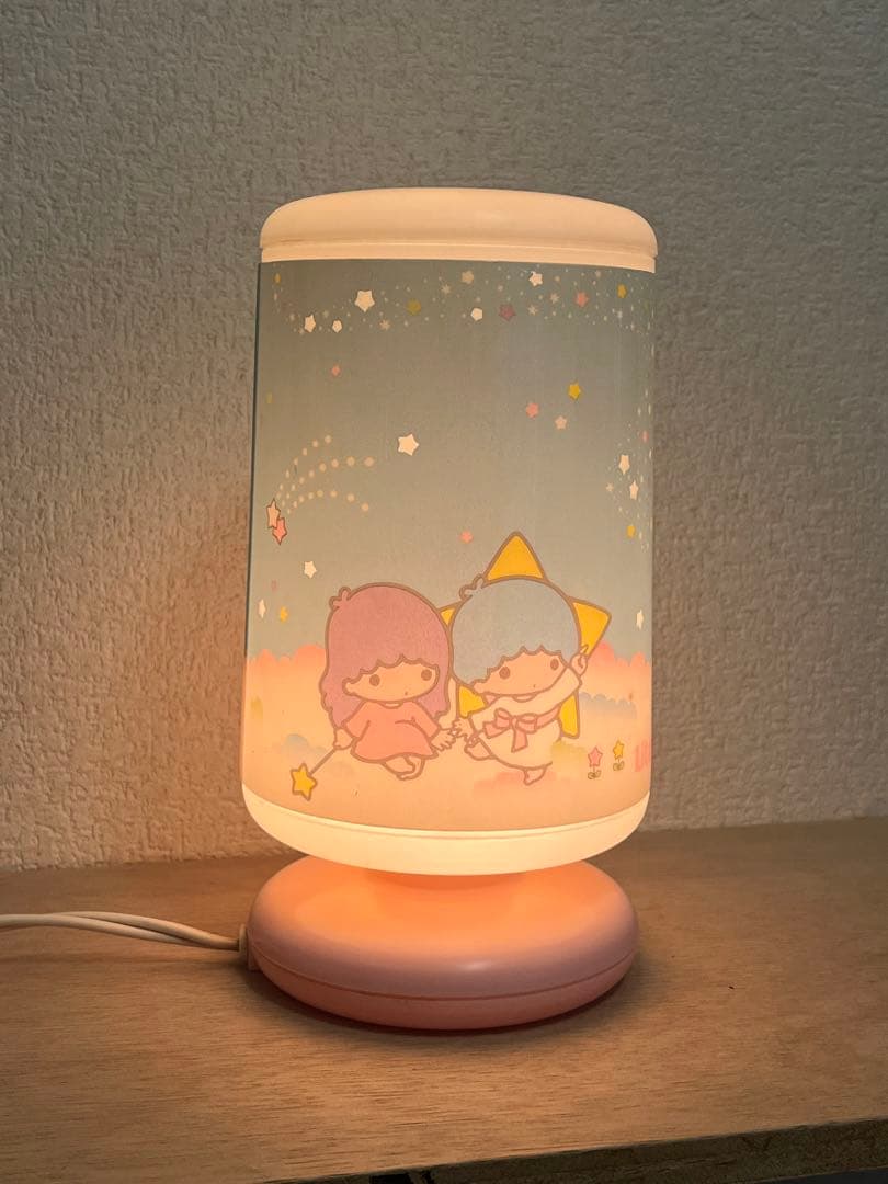 Sanrio 昭和レトロ リトルツインスターズ ルームライト - メルカリ