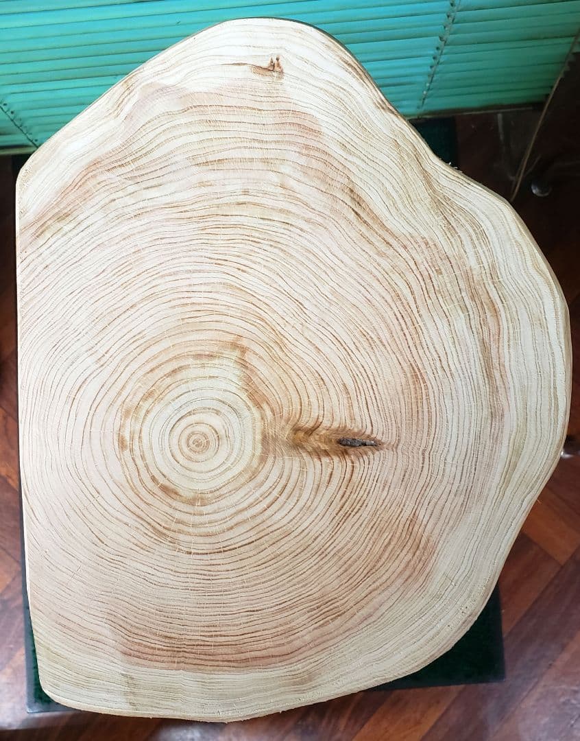 檜根元丸太オブジェ台 78cm 12月16日まで金額