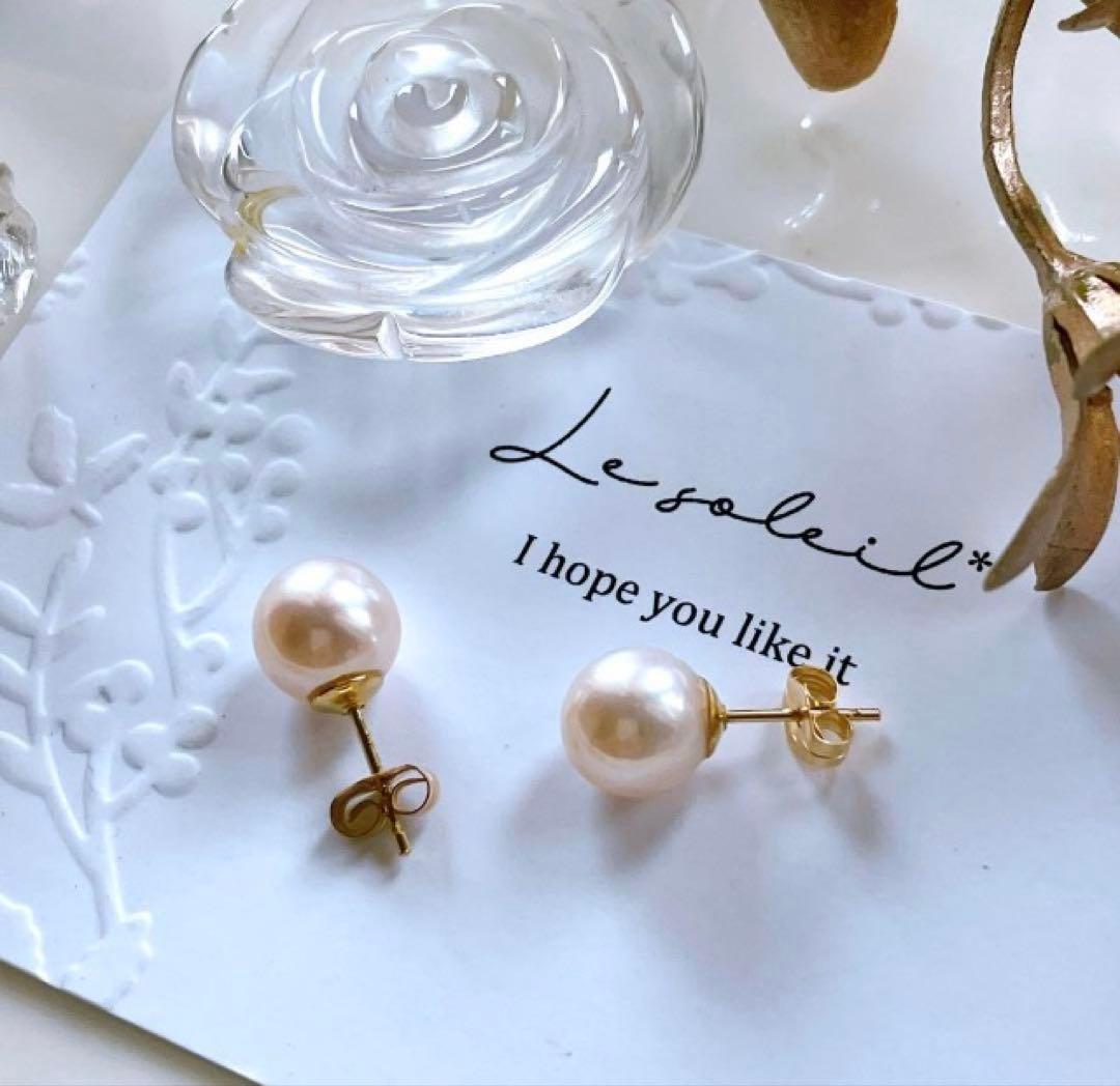 桃色の雲様専用◇ドラゴンスケールカービング✧淡水パールネックレス