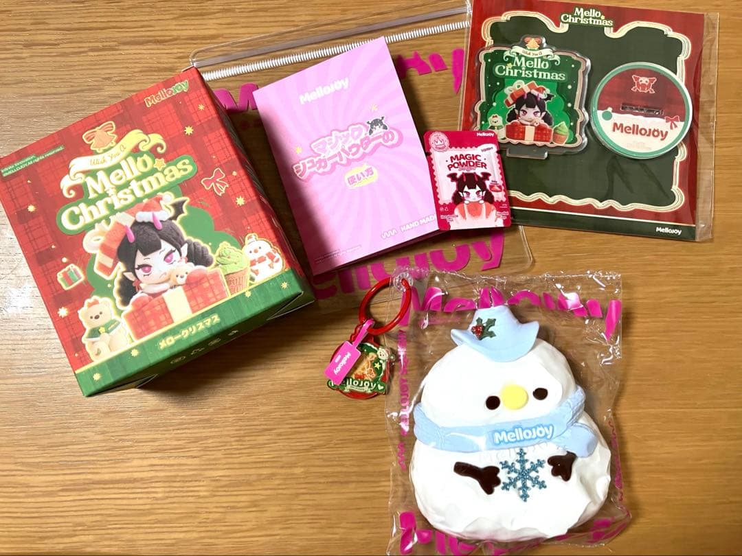 mellojoy メロジョイ スクイーズ クリスマス 雪だるま - メルカリ