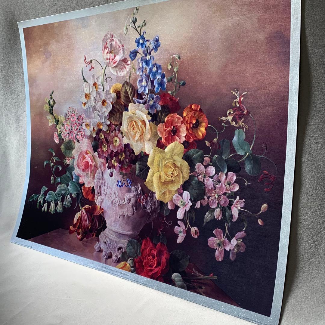 【新品・未使用】DUFEX 英国製 エッチングアート 春の花