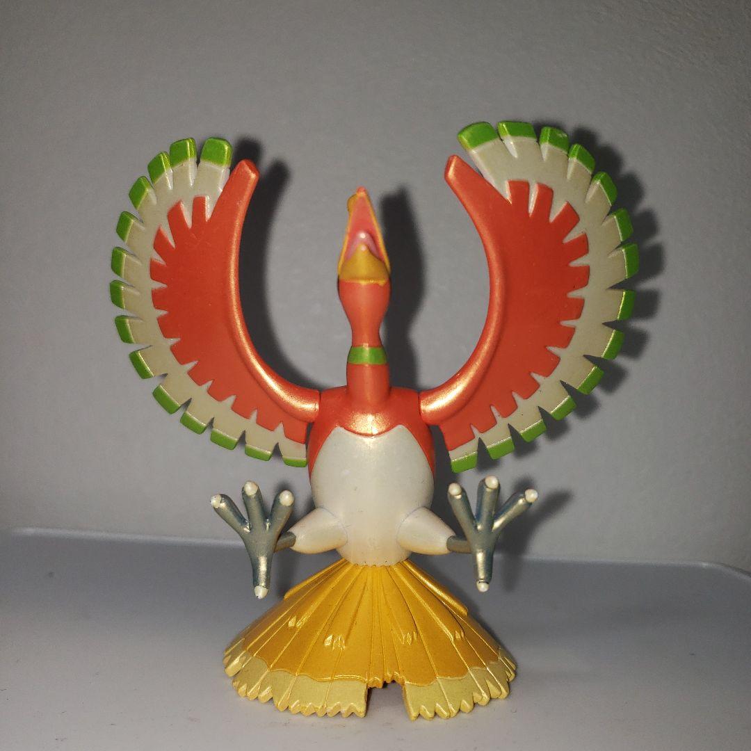 ホウオウ メタリック ポケモン フィギュア モンコレ TOMY レトロ レア