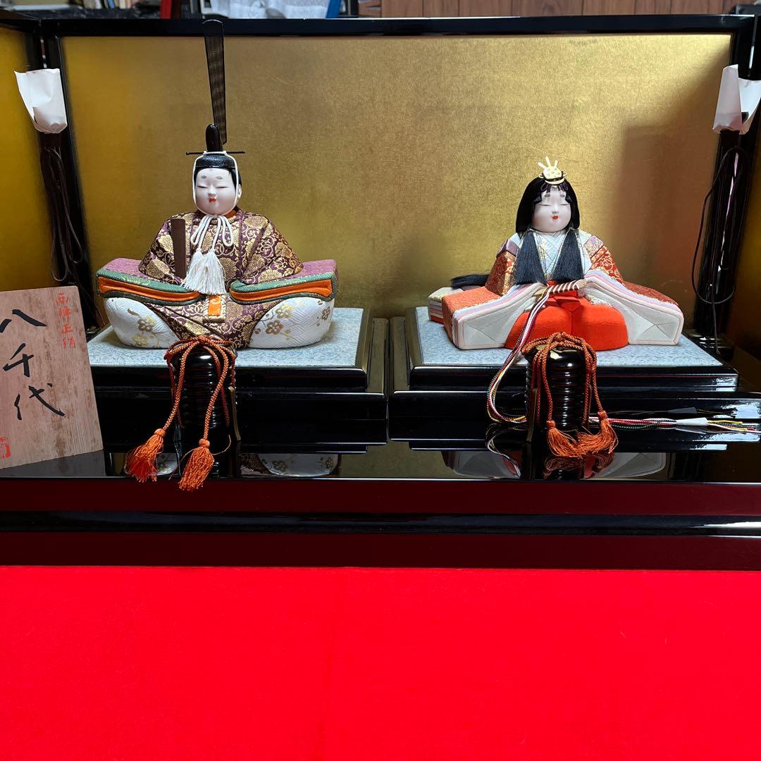 東玉工房　伝統工芸師、鈴木賢一　 江戸木目込￼雛人形　西陣織 〆切絣の持つ美しさ「雛人形のコラム」 | 人形の東玉