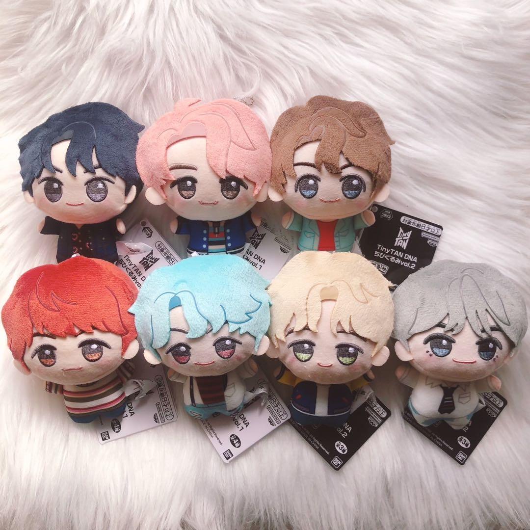 BTS】TinyTAN DNA ちびぐるみ 全7種コンプリートセット - メルカリ