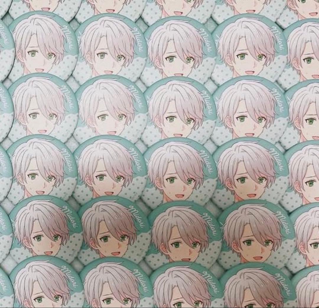 オンエア！　雛瀬碧鳥　缶バッジ　5周年缶バッジ プロジェクトセカイ 5th Anniversary 感謝祭』オーロラ箔押し缶バッジ