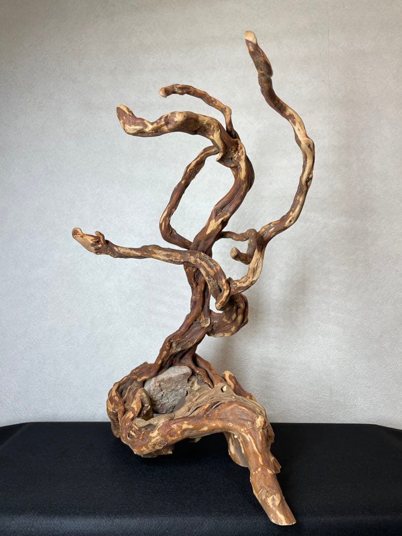 天然木　流木　オブジェ　インテリア　ZB03 希少 置物 木 オブジェ 木製 流木 インテリア 骨董品 - メルカリ