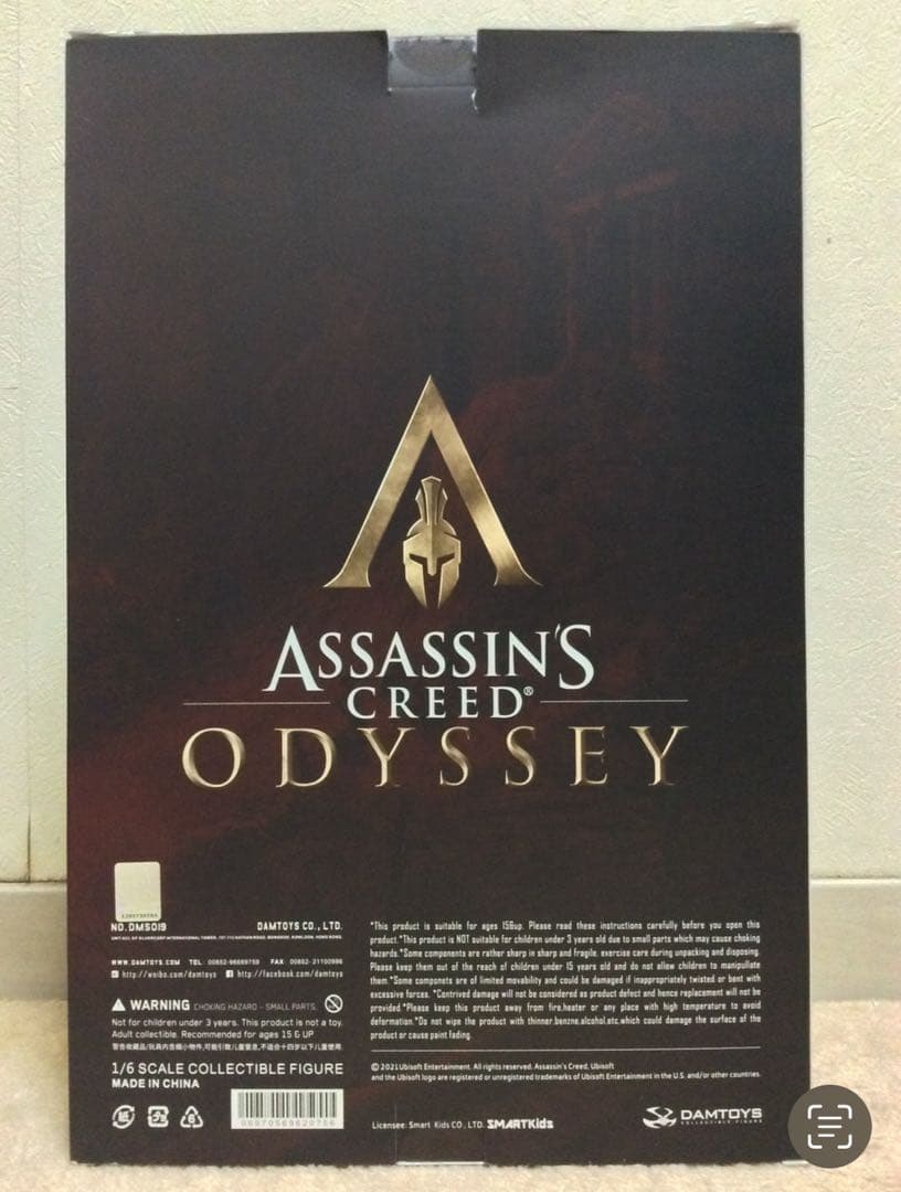 アサシンクリード オデッセイ 1/6 フィギュア ダムトイズ damtoys 剣