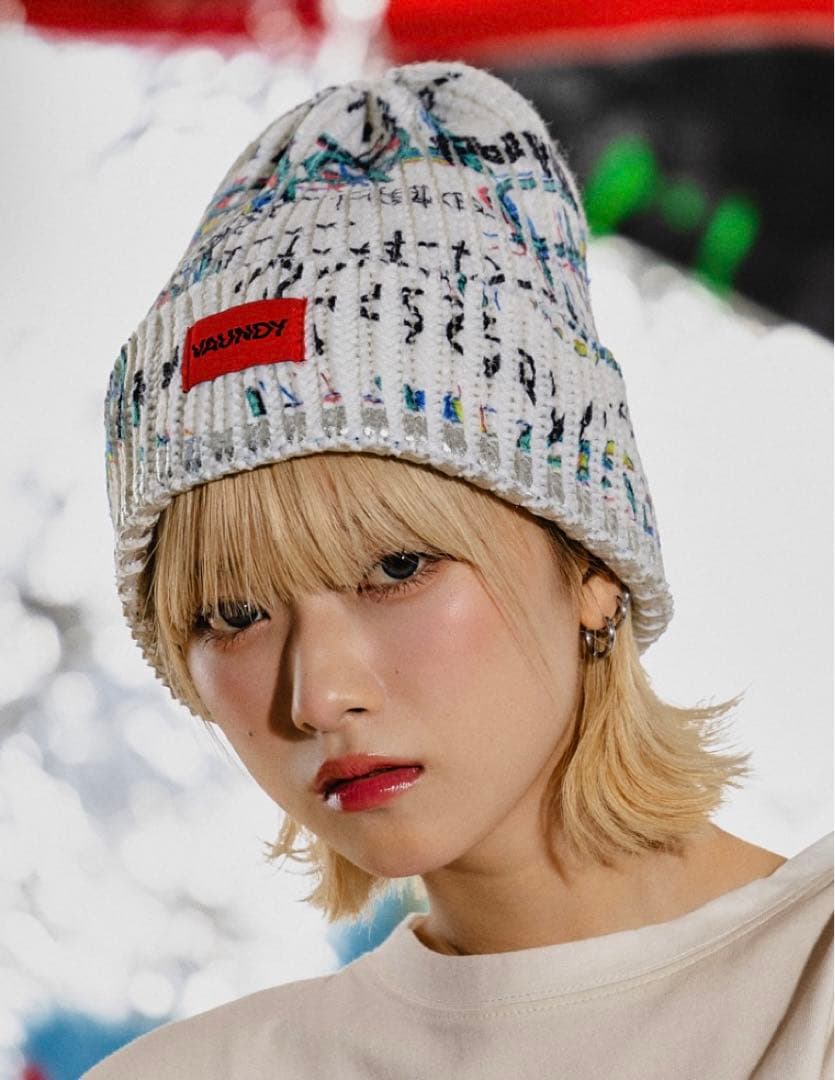 バウンディvaundy新品ニット帽FUSIONツアーグッズ完売グッズ - メルカリ