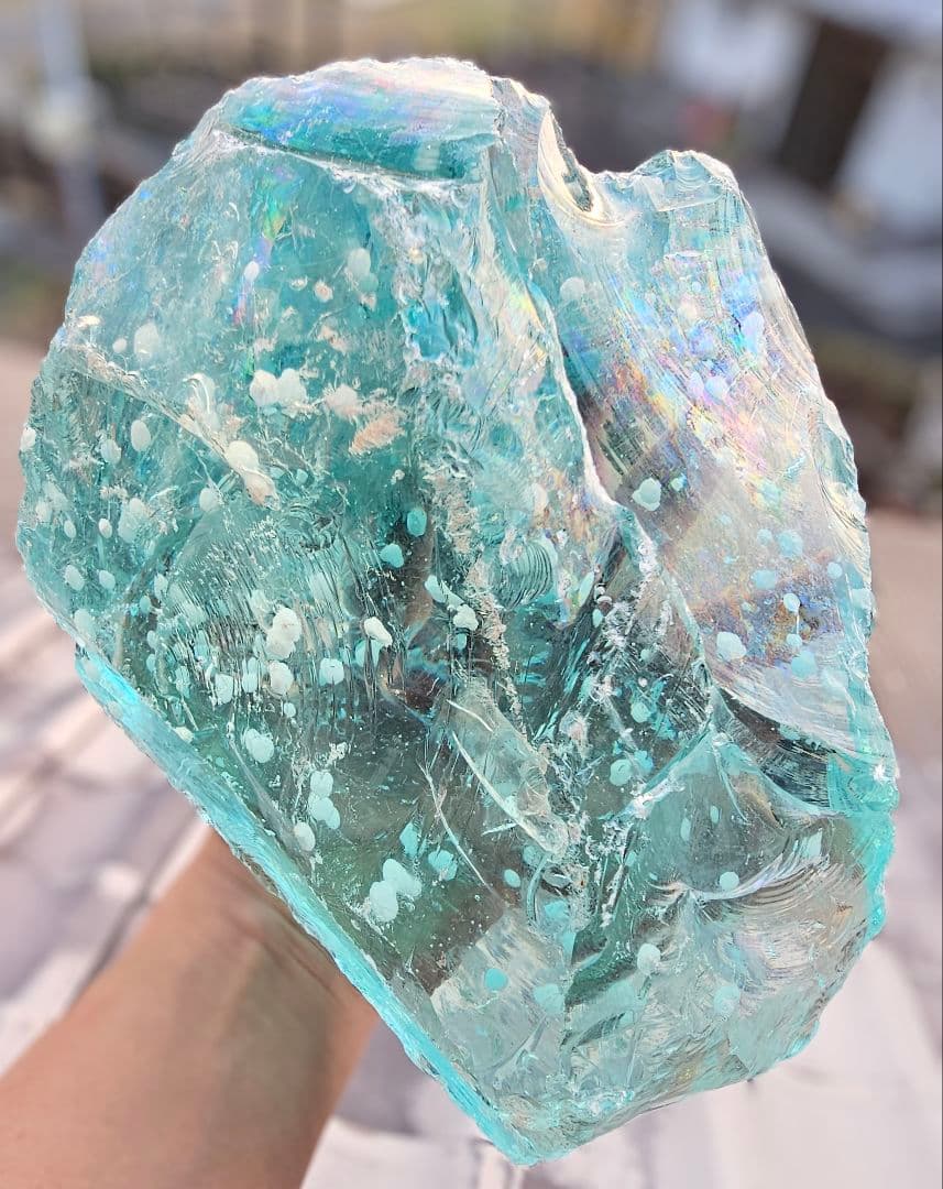 超巨大‼️4.4kg‼️クリストバライト入りネリーランド産 アンダラクリスタル