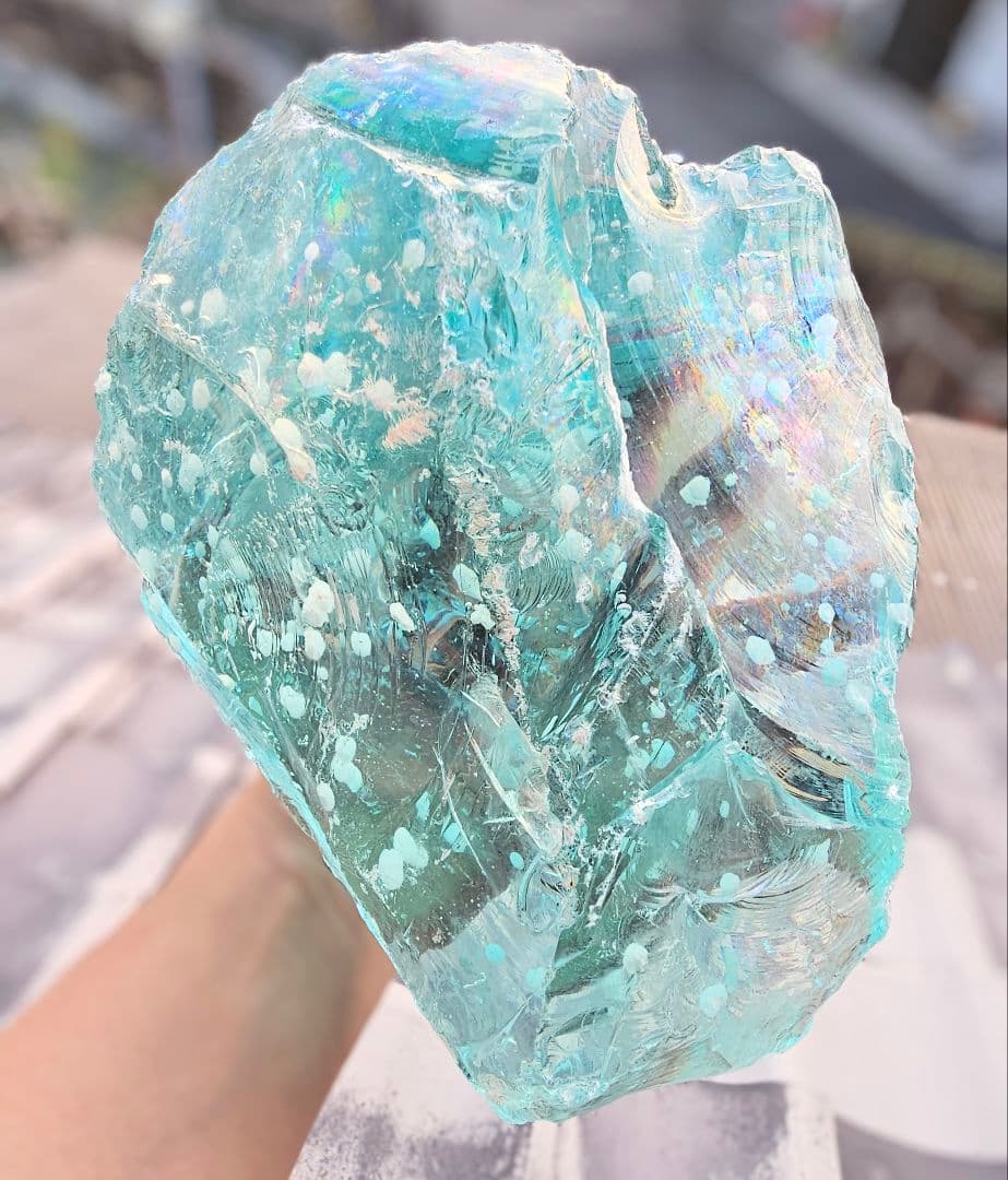 超巨大‼️4.4kg‼️クリストバライト入りネリーランド産 アンダラクリスタル