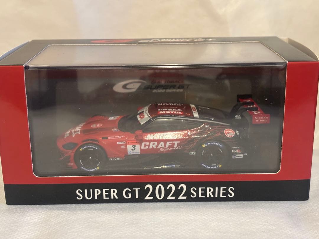 EBBRO 1/43 クラフトスポーツモチュールZ 2022 スーパーGT エブロ】 1/43 CRAFTSPORTS モチュール Z スーパーGT GT500 2022 No.3