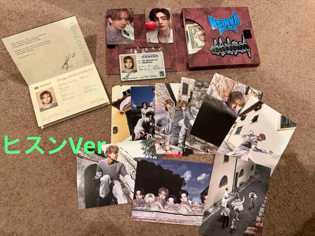 ENHYPEN THE SIN : VANISH ヒスン ver - メルカリ