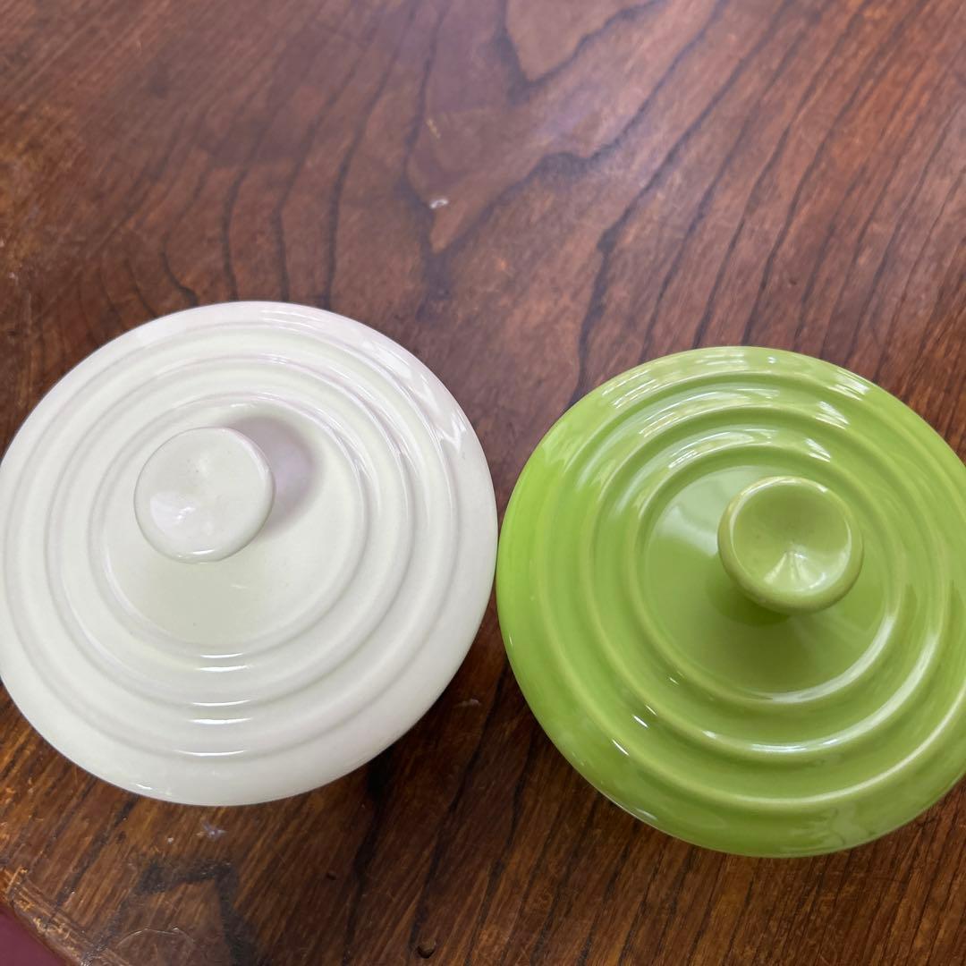 ルクルーゼ ゴムパッキン付き キャニスター2個セット - メルカリ