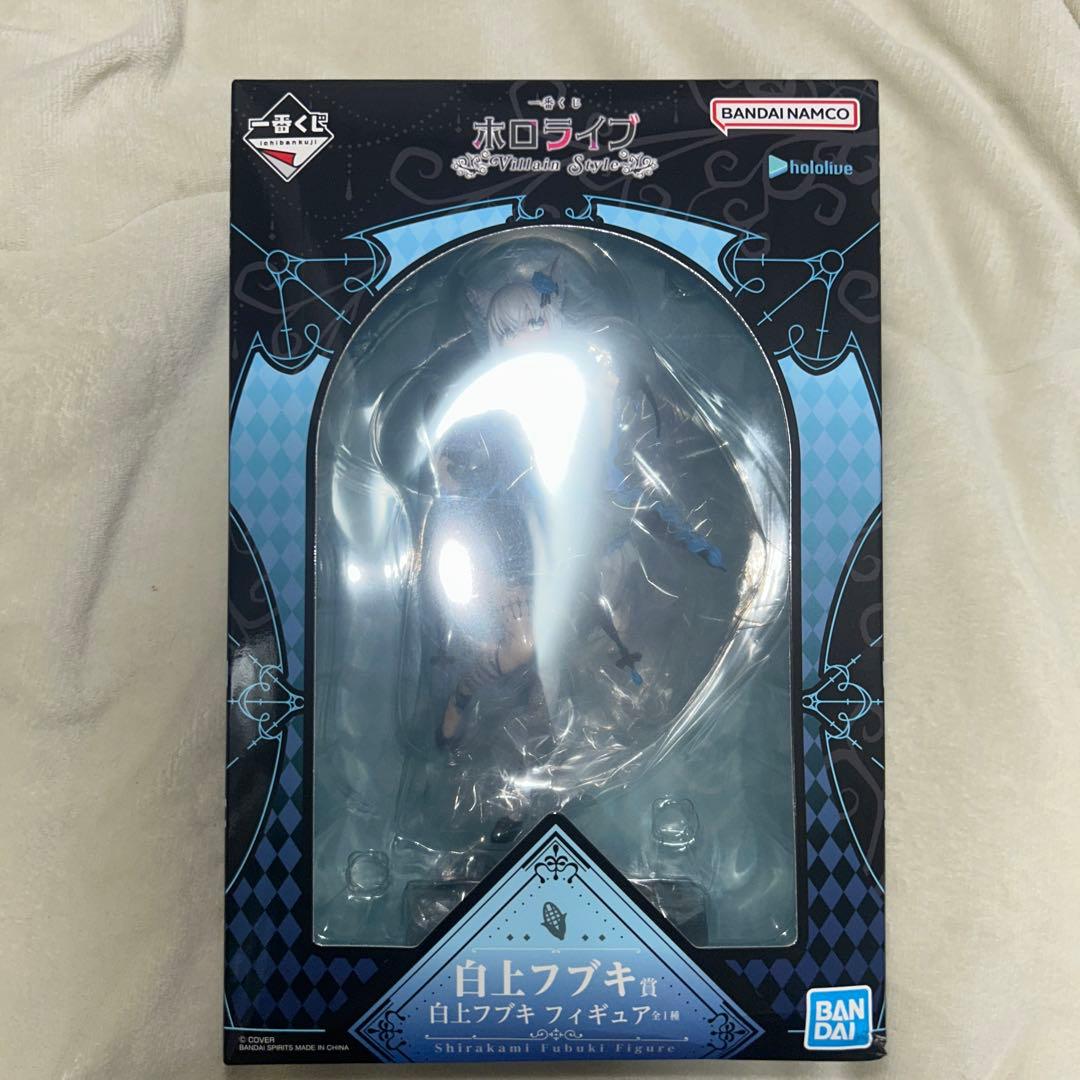 一番くじ Villan Style 白上フブキ フィギュア ホロライブ 一番賞 Hololive ～Villain Style～ 新品情報 🔎 一番くじ ホロライブ