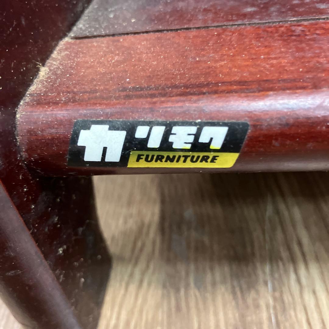 4F カリモク家具 木製シェルフ 3段ラック ヴィンテージ アンティーク