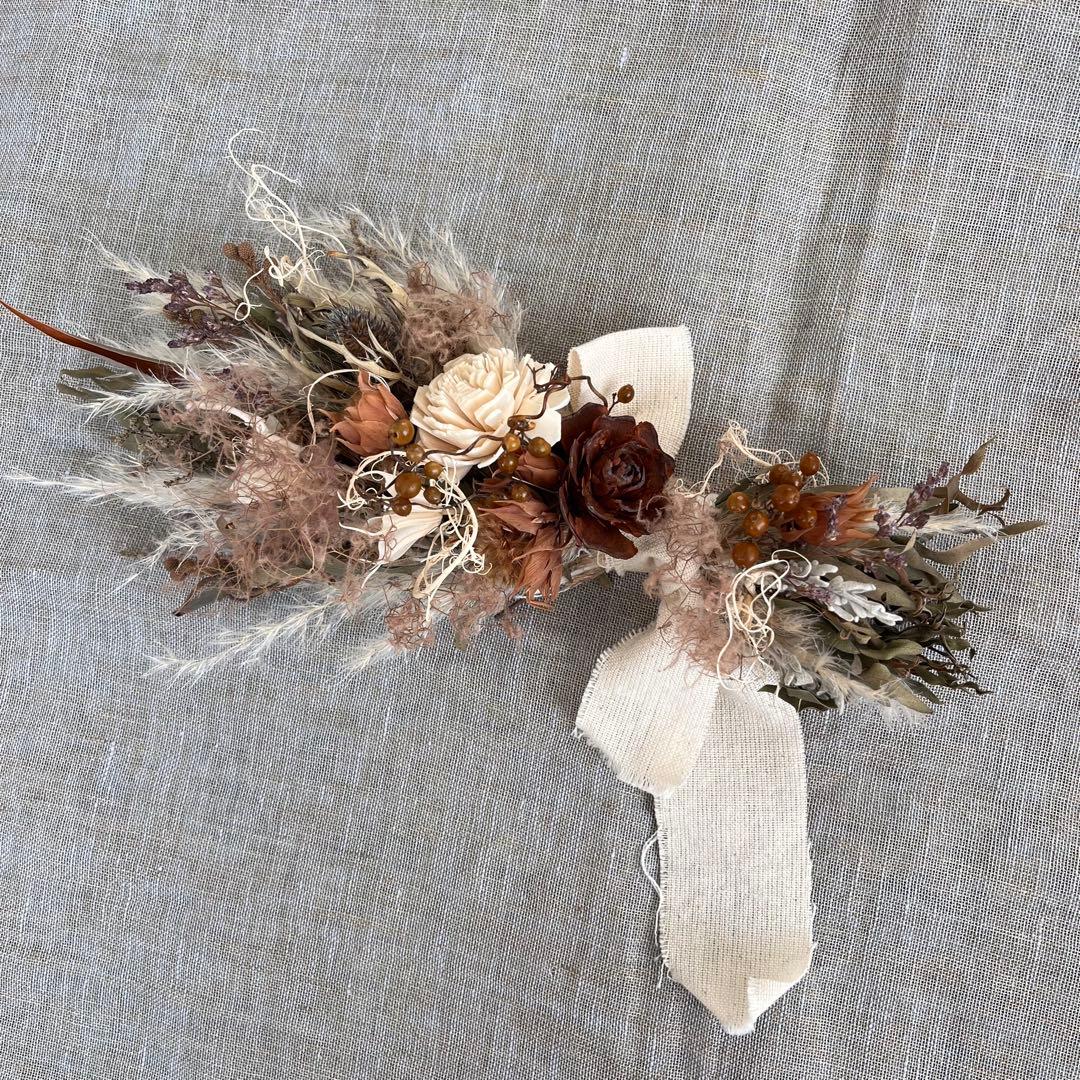 横長スワッグ❁小さめ❁ドライフラワー - メルカリ