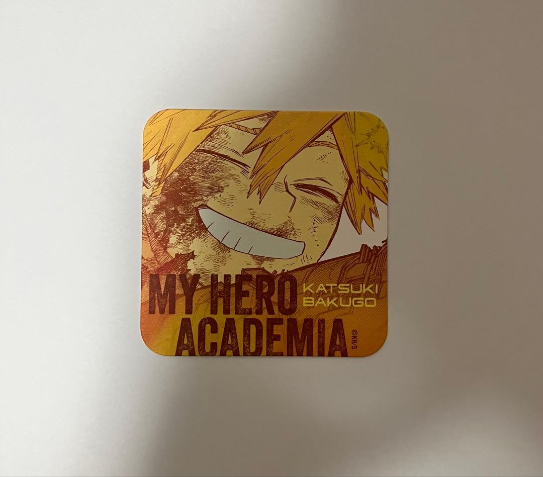 僕のヒーローアカデミア 爆豪勝己 コースター 原画展 メモリアルアート