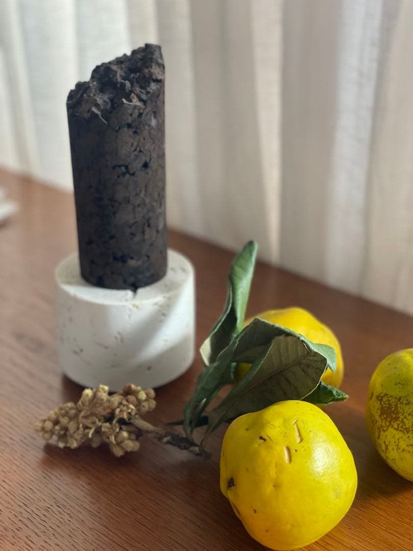 フレグランスオブジェ D,ORSAY オルファクトリーコラム トラバーチン フレグランスオブジェクトトラバーチン - ドルセー ジャパン (d'Orsay