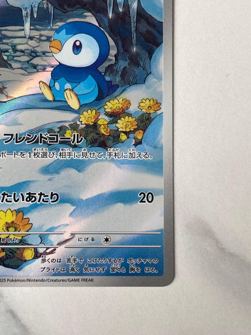 ヒカリ sar ポッチャマ ar2枚セット ポケモンカード超美品インフェルノ