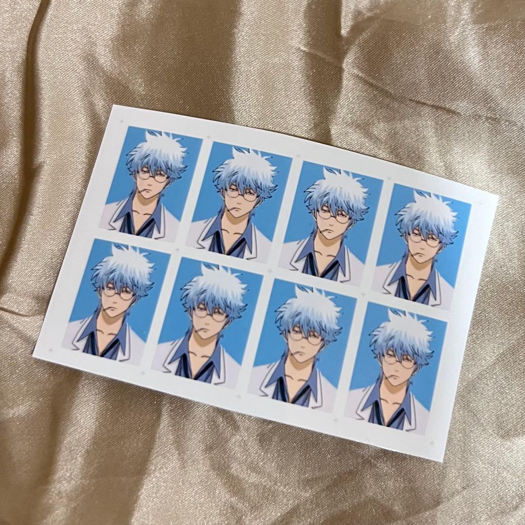 銀魂 坂田銀時 銀八先生 証明写真 - メルカリ