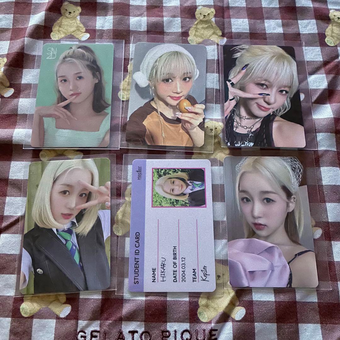 kep1er ひかる トレカ セット 特典 - メルカリ