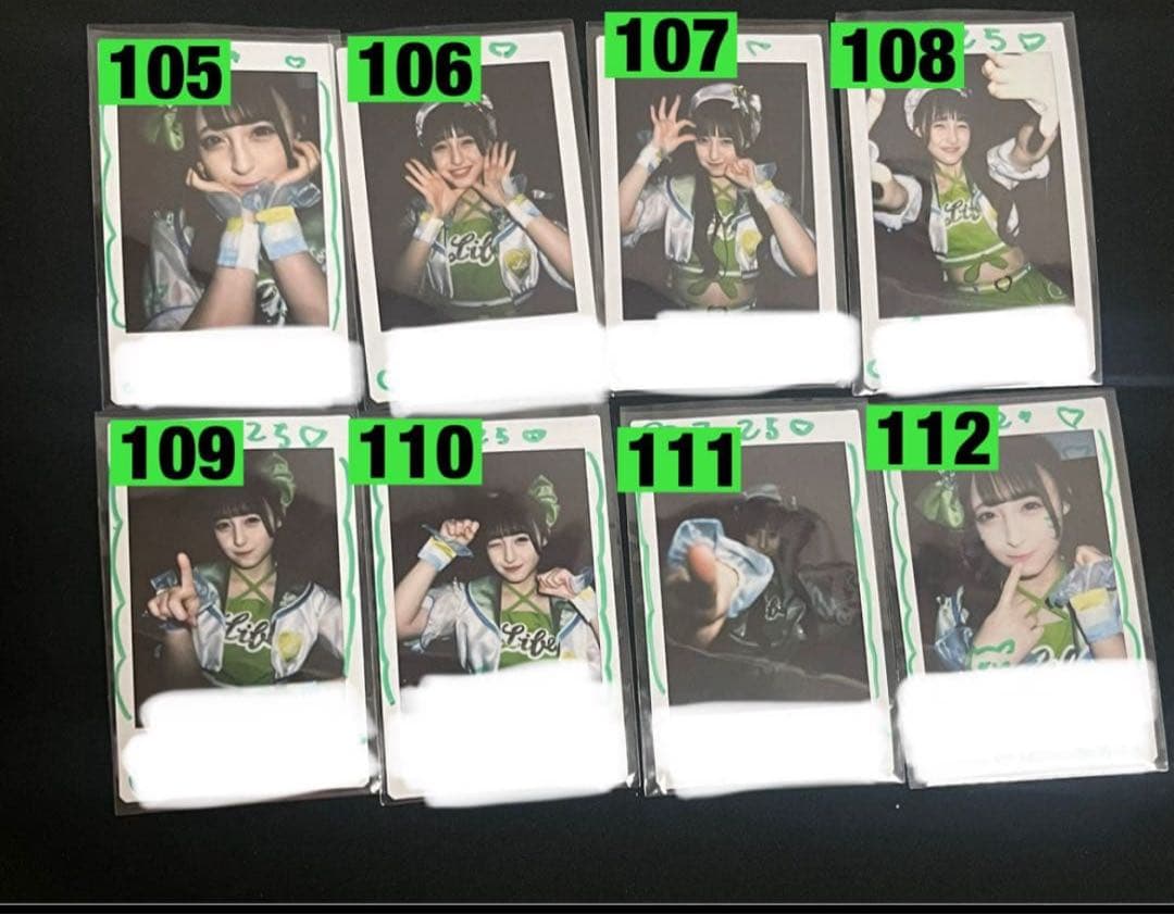 iLiFE! 若葉のあ サインあり コメありチェキ まとめ売り 値下げ可能