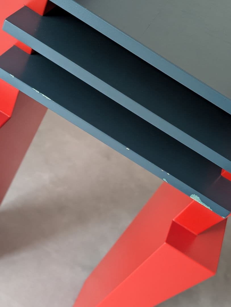 ポストモダン メンフィス シェルフ 花台 ディスプレイ台 ヴィンテージ