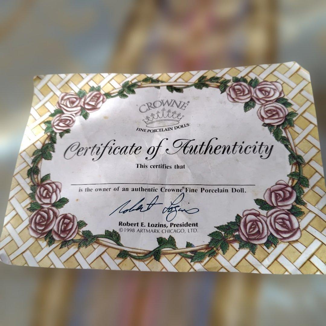 ビスクドール　怪我をした女の子　男の子　泣いている2人