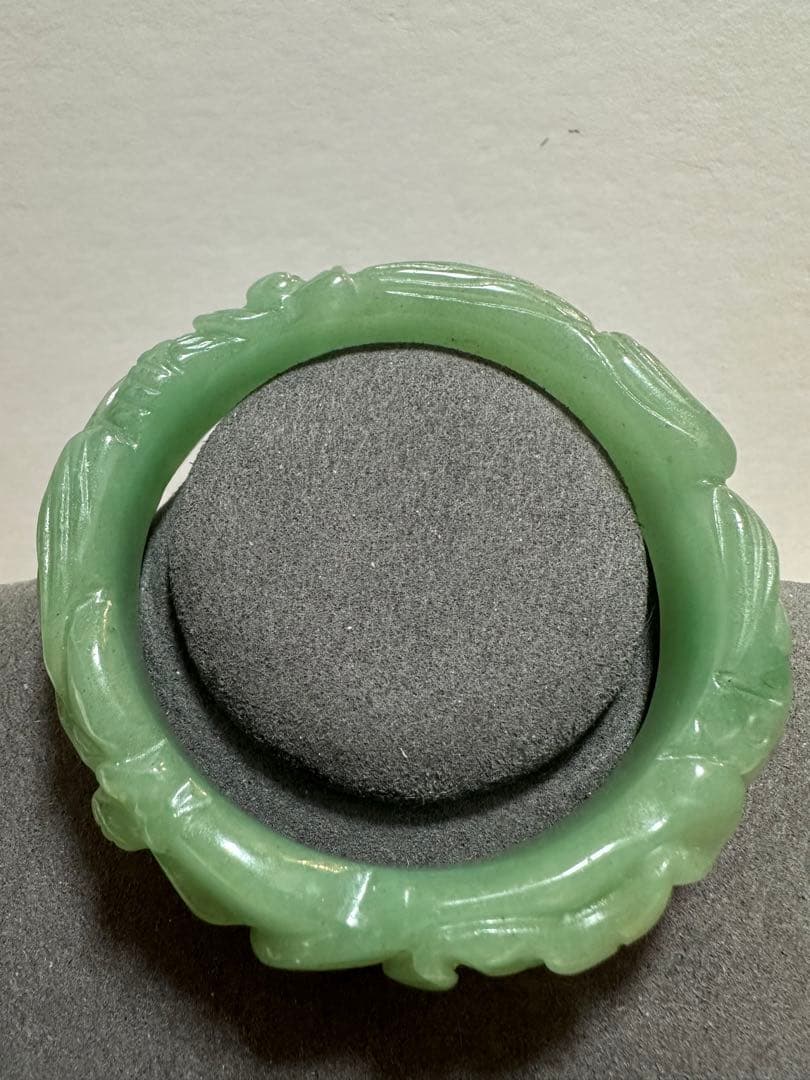 鱼戏莲叶间 シャー太翠バングル - メルカリ