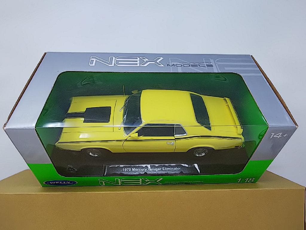 ウェリー 1/18 マーキュリー・クーガー・エリミネーター ダイキャスト