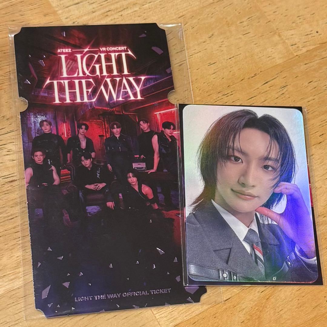 ATEEZ 映画 VR 入場特典 ホロ トレカ スペシャルフォトカード ソンファ