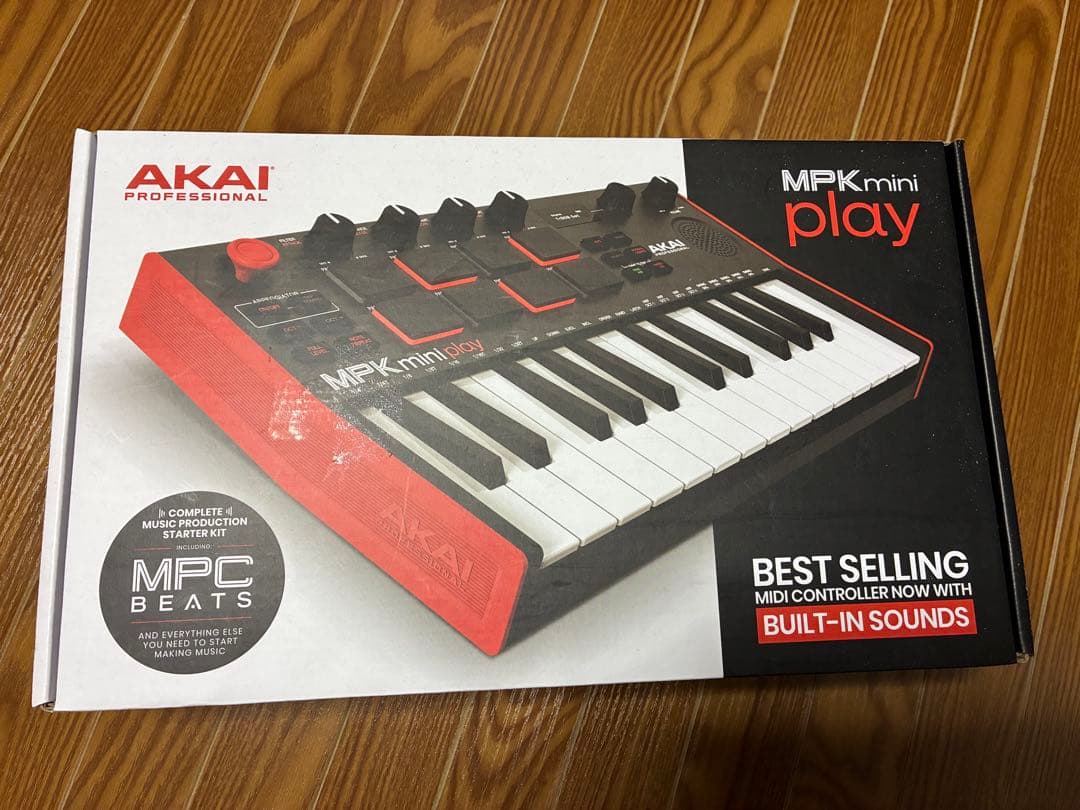 【Smile】AKAI MPK mini play MIDIコントローラー Buy sasku Akai MPK Miniplay Mini Controller keyboard | Sam Ash Music