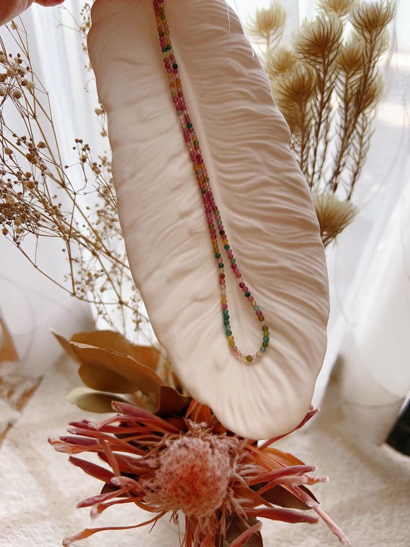 トルマリン　マルチ　2.5mm  パワーストーン　天然石