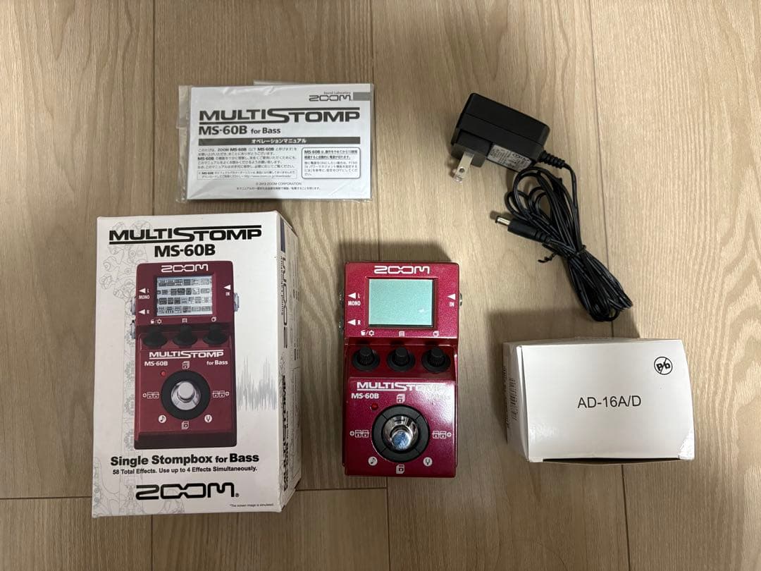 【おまけ付き】ZOOM MS-60B マルチエフェクター ZOOM/MS-60B マルチエフェクター おすすめ ベースエフェクター 送料