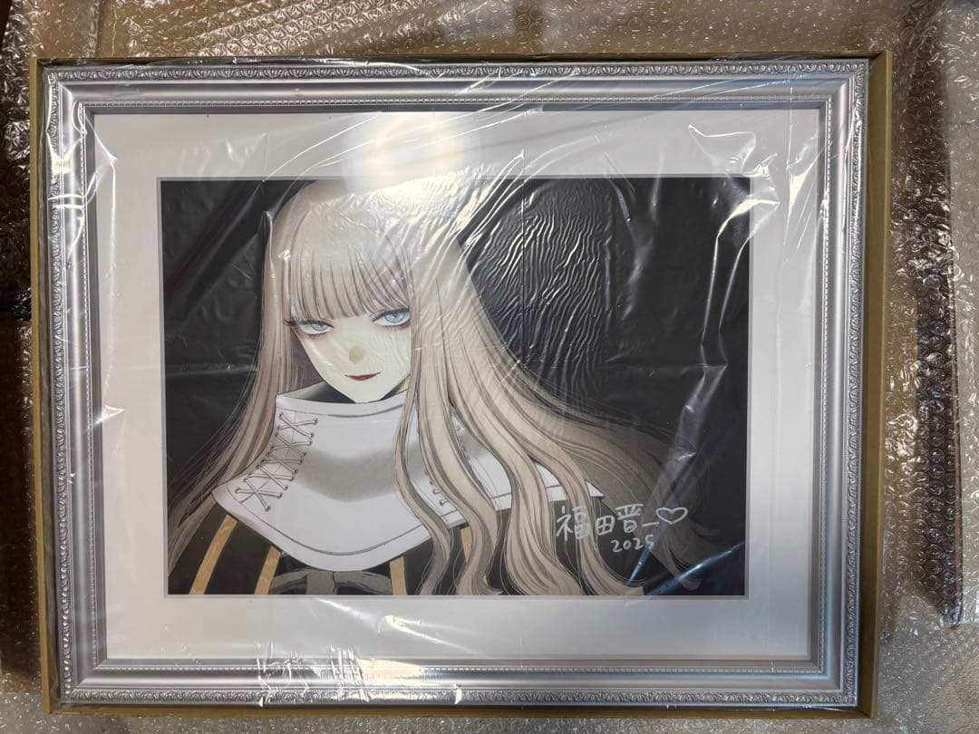 その着せ替え人形は恋をする 福田晋一直筆サイン入複製原画 ハニエル