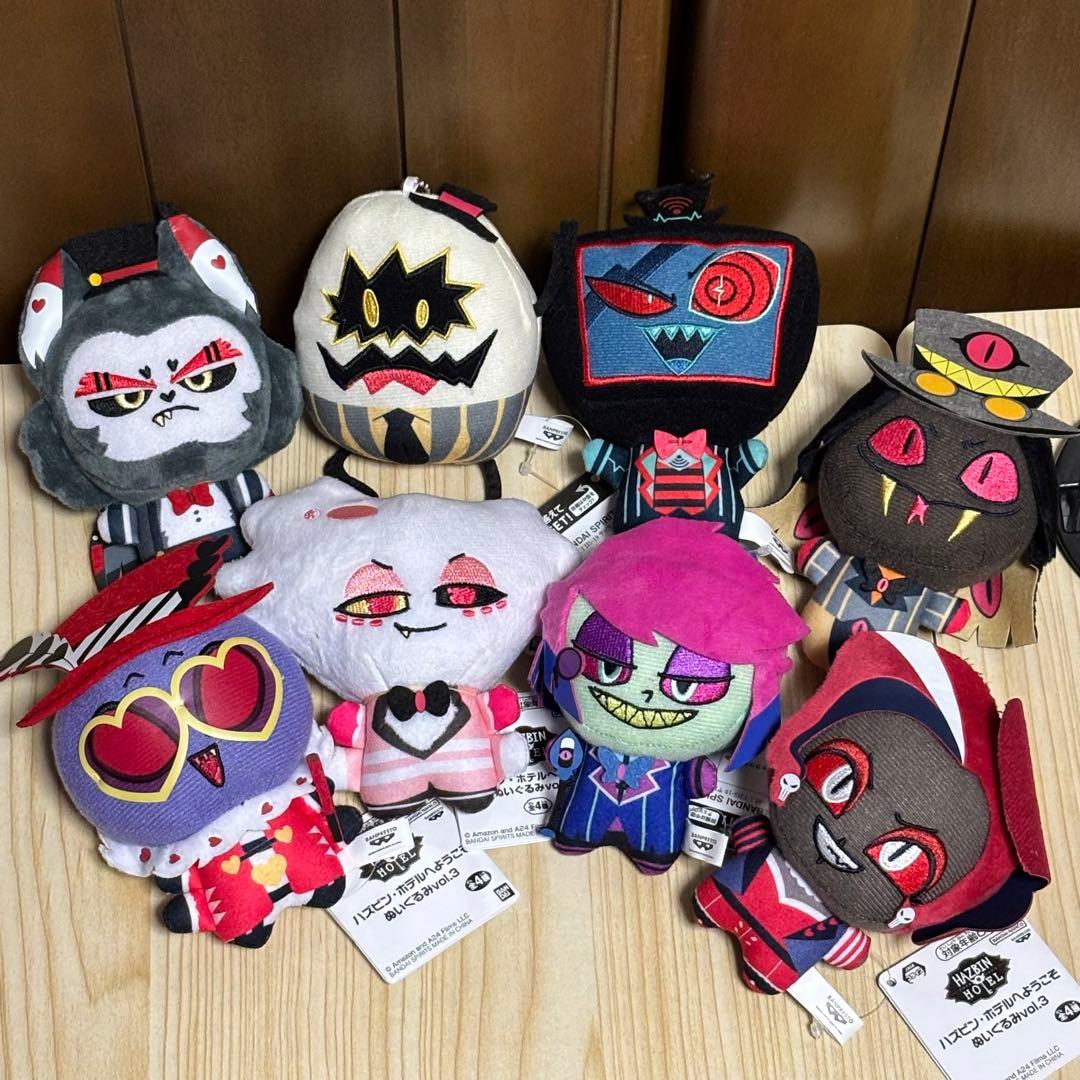 コンプリート】ハズビン・ホテルへようこそ ぬいぐるみ マスコット