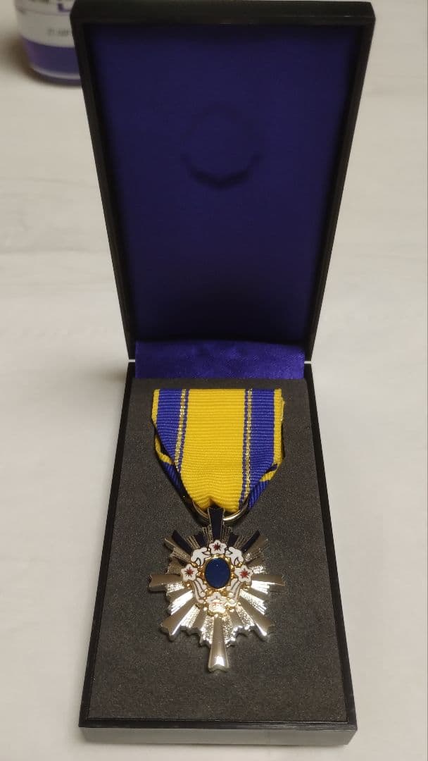 第三級防衛功労章(13号) 防衛功労章 第5級防衛功労章 13号 防衛記念章 自衛隊 ミリタリー 略綬