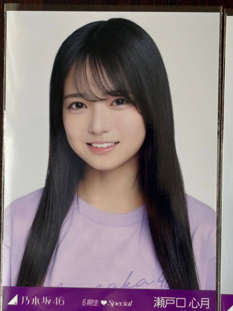乃木坂46瀬戸口心月 ネーブルオレンジ&6期生Special生写真10種コンプ