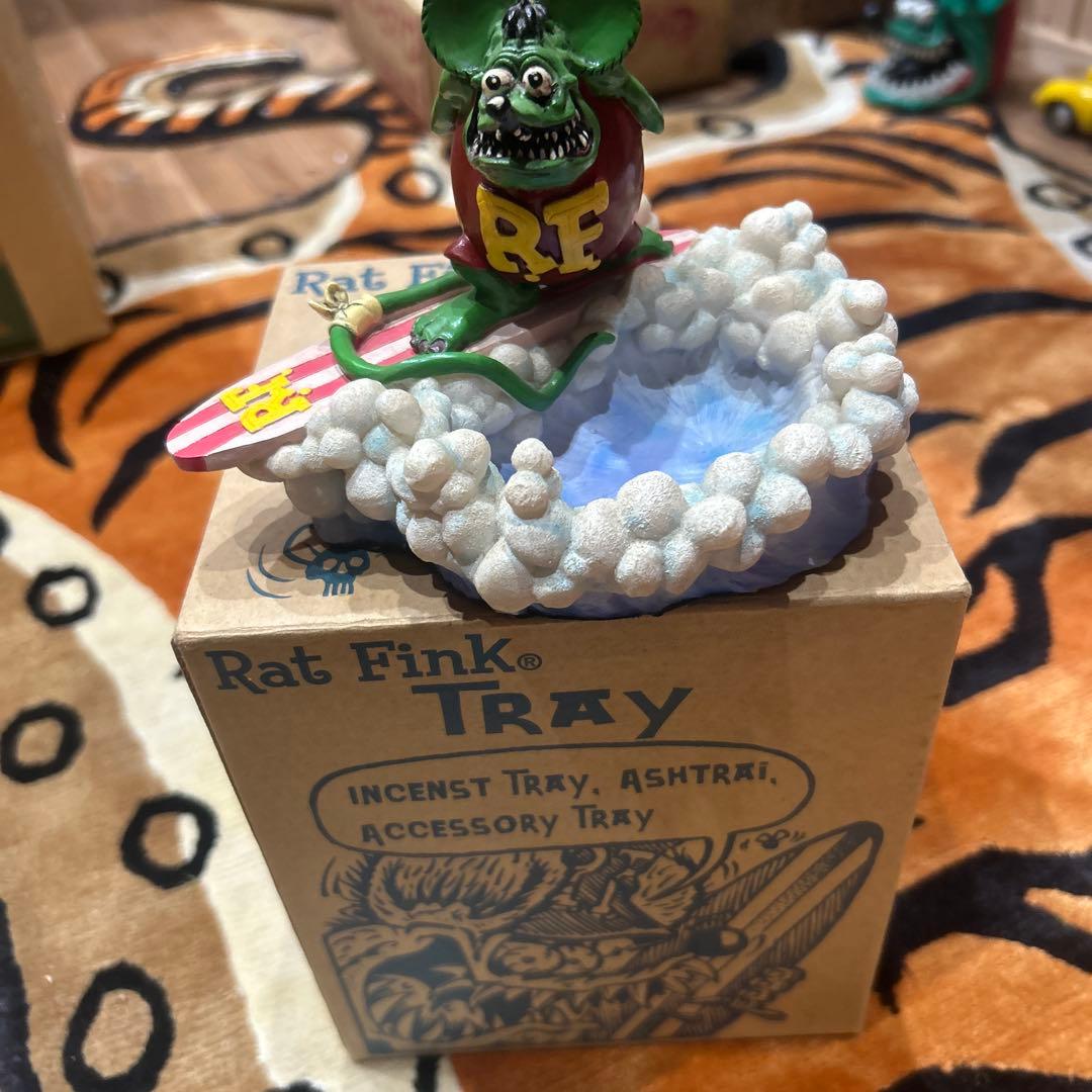 ラットフィンク　Rat Fink 灰皿　箱あり アメリカン雑貨 ＞ ラットフィンク（フィギュア,限定品など