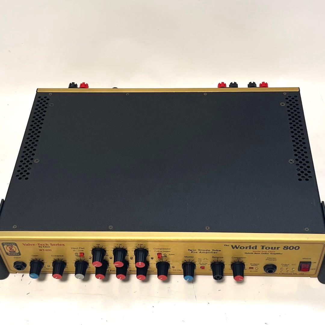 超希少！ EDEN WORLD TOURWT-800 エデン ヘッドアンプ - メルカリ