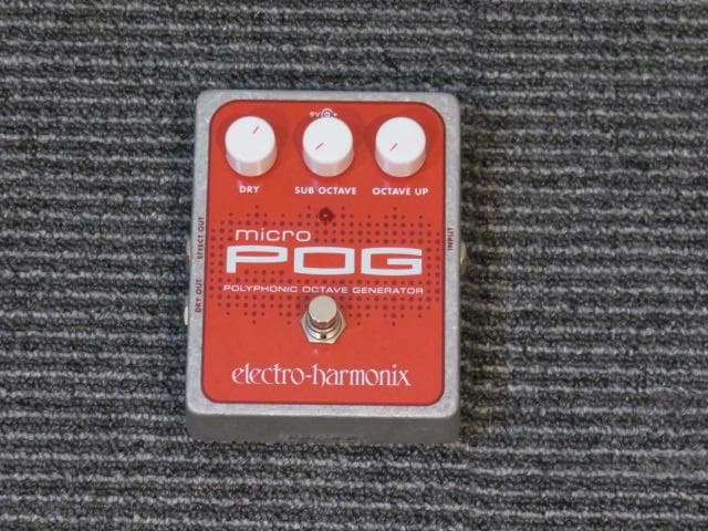 Electro-Harmonix micro POG ギターエフェクター Electro Harmonix Micro POG – United States
