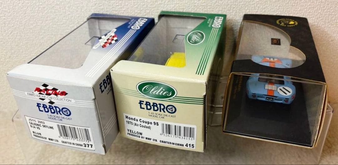 1/43 IXO Models EBBRO ミニカー（全3種） - メルカリ