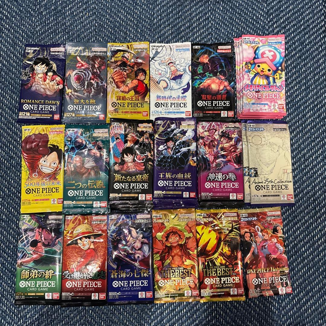 ONE PIECE トレーディングカード 未開封 30パックセット - メルカリ