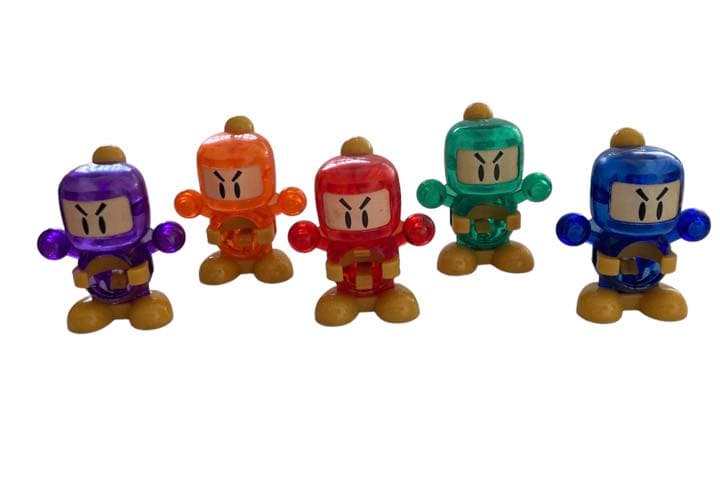 希少品】クリア ビーダマン ボンバーマン初期5体 - メルカリ